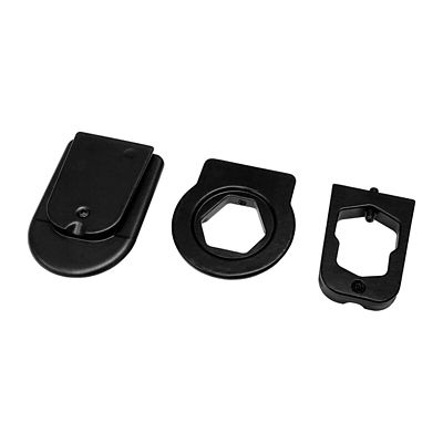 Image showing  Metal Bracket Apaters for Rear View Mirrors - Vw, Audi, Dodge, Ford, and Honda