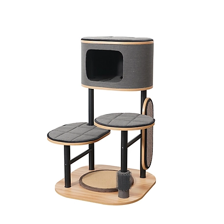 Petpals Group Starbz Industrial Style Modern Cat Tower, PP220327