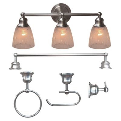 SUPERHUNTER Vanity Light with Bathroom Sets, JLB-LBS-LBS05