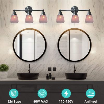 Image showing 6 th SUPERHUNTER Vanity Light with Bathroom Sets, JLB-LBS-LBS05