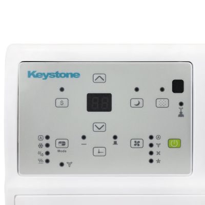 Image showing 9 th Keystone 10,000 BTU 230 V Through-the-Wall Air Conditioner with 10,600 BTU Supplemental Heat Capability