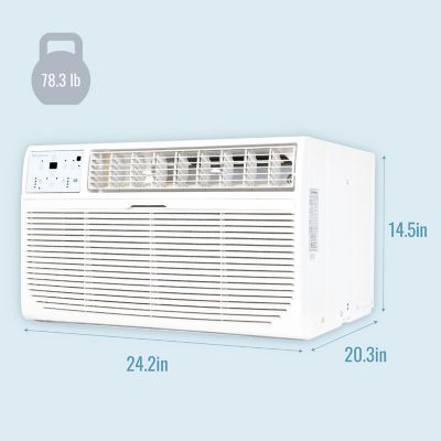 Image showing  12,000 BTU 230V Through-the-Wall Air Conditioner with 10,600 BTU Supplemental Heat Capability