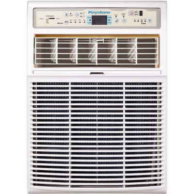 Keystone 115V Slider/Casement Window Air Conditioner, 350 sq. ft., 8,000 BTU