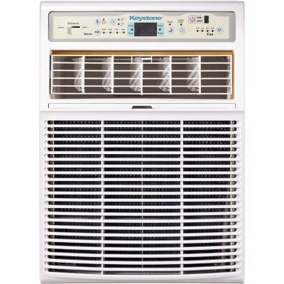 Keystone 115V Slider/Casement Window Air Conditioner, 450 sq. ft., 10,000 BTU