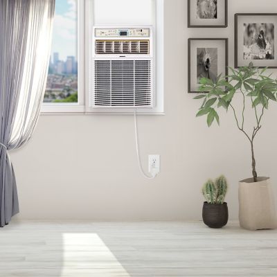 Image showing 9 th Keystone 115V Slider/Casement Window Air Conditioner, 450 sq. ft., 10,000 BTU