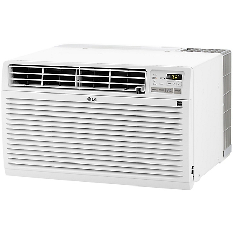 LG 11,200 BTU 230V Through-The-Wall Air Conditioner with 11,200 BTU Supplemental Heat Function, LT1233HNR