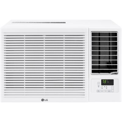 11,500/12,000 BTU 230V Window-Mounted Air Conditioner with 9,200/11,200 BTU Supplemental Heat Function - LG LW1223HR