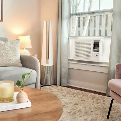 Image showing  230V Window Air Conditioner with Supplemental Heat, 575 sq. ft., 11,700/12,200 BTUs