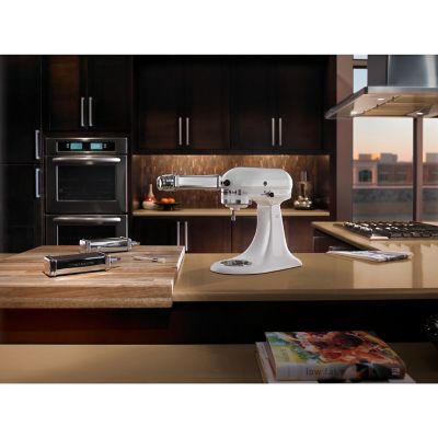 Image showing  10-Speed Tilt-Head Stand Mixer in White, K45SSWH