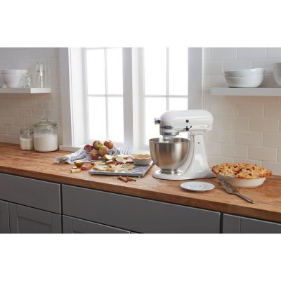 Image showing  10-Speed Tilt-Head Stand Mixer in White, K45SSWH