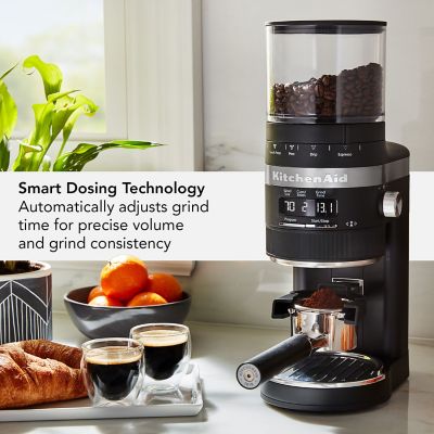 Image showing  Burr Coffee Grinder in Black Matte