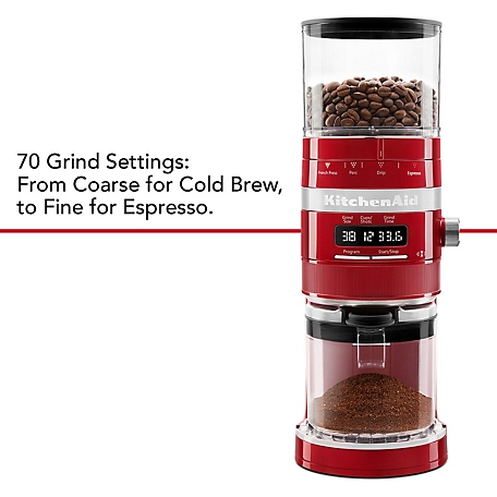Kitchenaid Burr Coffee Grinder - Empire Red : Target