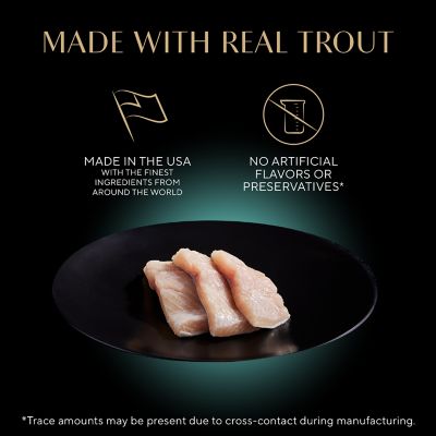 Image showing  Perfect Portions Cuts In Gravy Tender Trout Entree Wet Cat Food, 24/2.6 oz.