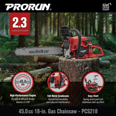 Image showing  18 in. 45cc Gas Chainsaw
