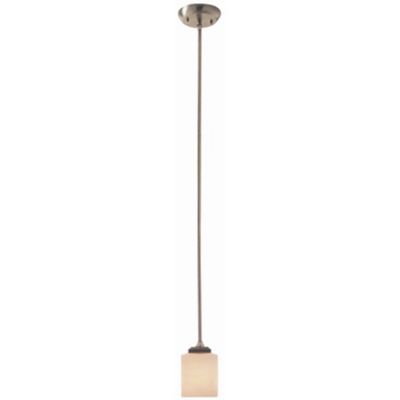 SUPERHUNTER Mini Pendant Light, 4.7 in. W x 56 in. H, Brushed Nickel