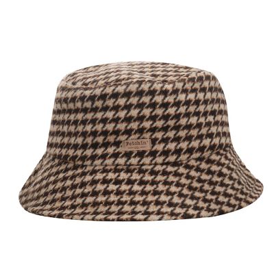 Fetchin' Co Houndstooth Bucket Hat, 505644
