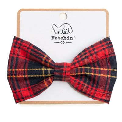 Image showing  Red Plaid Pet Bow Tie, 505824