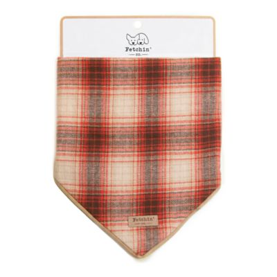 Fetchin' Co Fall Plaid Pet Bandana, 506383