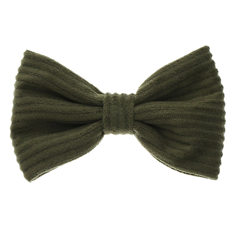 Fetchin' Co Olive Corduroy Pet Bow Tie, S505430