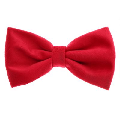 Fetchin' Co Red Velvet Pet Bow Tie