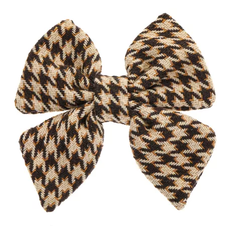 Fetchin' Co Houndstooth Pet Bow 511507 Dog Bandanas Ties & Accessories