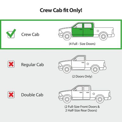 Image showing  Tape-On Window Deflectors Extra Durable for Chevy Silverado 19-23 Crew Cab