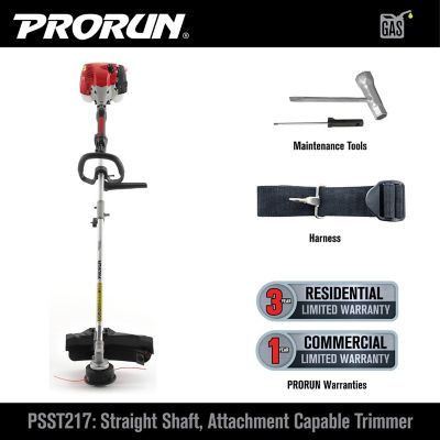 Image showing  17 in. 25.4cc Straight Shaft Gas String Trimmer, 2-Cycle