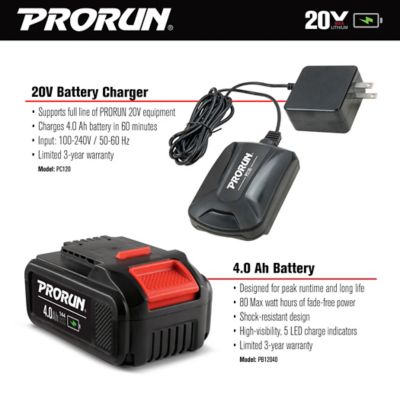 Image showing 5 th PRORUN 7 in. 20V Cordless Mini Chainsaw, Battery and Charger Included