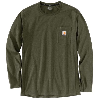 Carhartt Men's Force Relaxed Fit Midweight Long-Sleeve Pocket T-Shirt