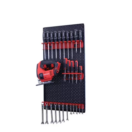 OmniWall 1 Panel OmniWall Kit CGS-KIT-1PL-BLK-RED Pegboards