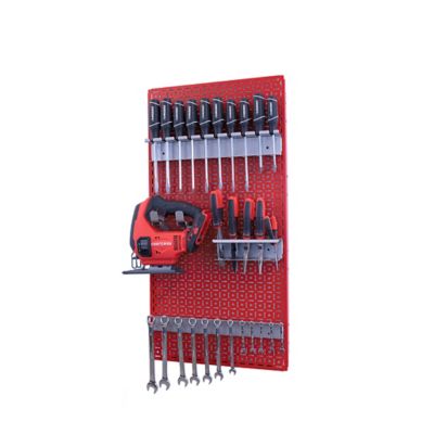OmniWall 1 Panel Omniwall Kit, CGS-KIT-1PL-RED-SLV