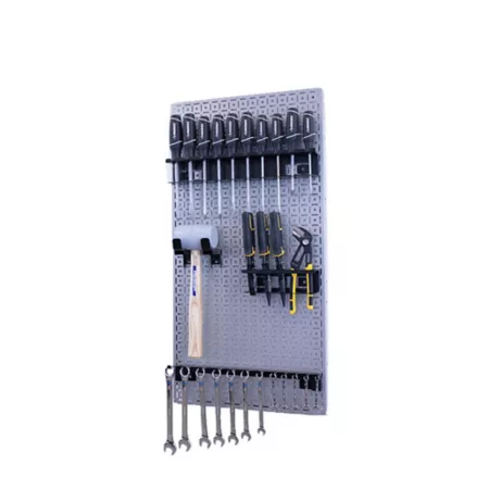 OmniWall 1 Panel OmniWall Kit CGS-KIT-1PL-SLV-BLK Pegboards