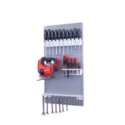 OmniWall 1 Panel Omniwall Kit, CGS-KIT-1PL-SLV-WHT