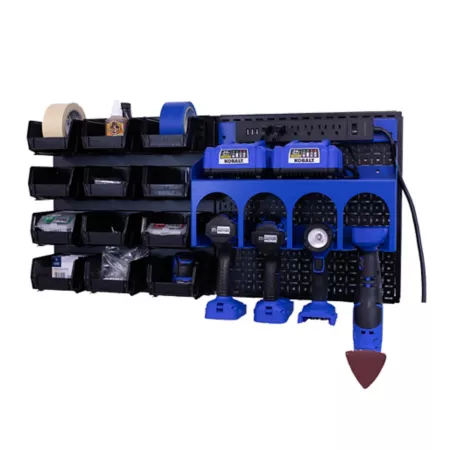 OmniWall Powerstation Cordless Drill Storage System Work Benches