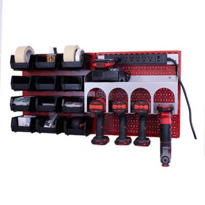 OmniWall Powerstation, CGS-KIT-PST-RED-SLV