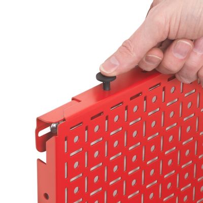 Image showing  2 Panel Metal Pegboard Kit, CGS-KIT-2PK-AMZ-BLU