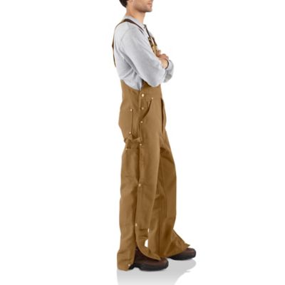 Image showing  Men's Loose Fit Firm Duck Bib Overalls