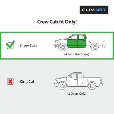 Image showing  Tape-On Window Deflectors Extra Durable for Nissan Frontier 05-21 Crew Cab