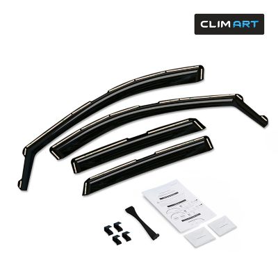 CLIM ART In-Channel Window Deflectors Extra Durable for Ford Escape 20-23