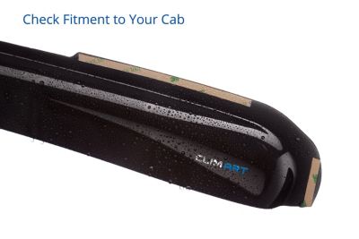 Image showing  In-Channel Window Deflectors Extra Durable for Ford F150 21-23 SuperCrew