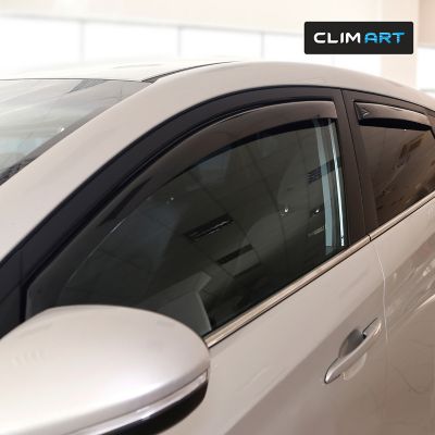 Image showing  In-Channel Window Deflectors Extra Durable for Hyundai Tucson 16-20