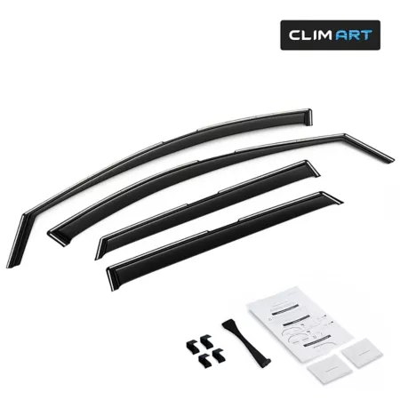 CLIM ART Extra Durable In-Channel Window Deflectors for Hyundai Tucson 21-23 Window Deflectors