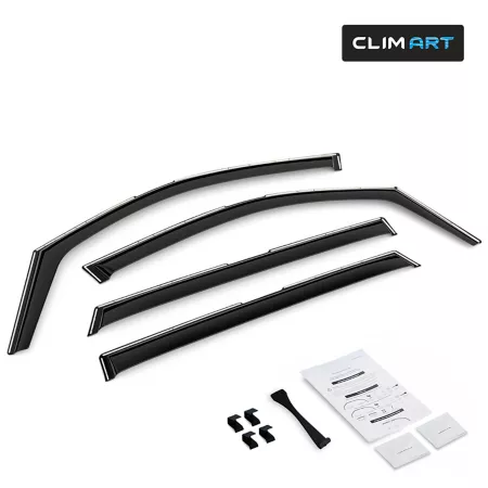 CLIM ART Extra Durable In-Channel Window Deflectors for Kia Sorento 21-23 Window Deflectors