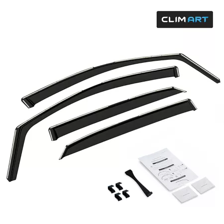 CLIM ART Extra Durable In-Channel Window Deflectors for Lexus RX 16-22 Window Deflectors