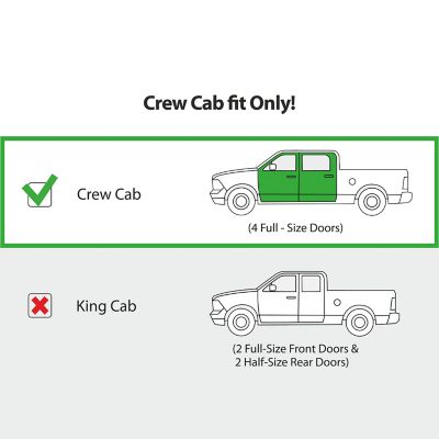 Image showing  In-Channel Window Deflectors Extra Durable for Nissan Frontier 05-21 Crew Cab
