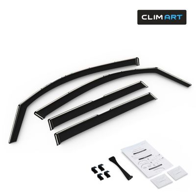 Image showing  In-Channel Window Deflectors Extra Durable for Subaru Forester 19-23