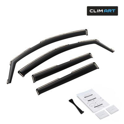 CLIM ART In-Channel Window Deflectors Extra Durable for Subaru Outback 20-23