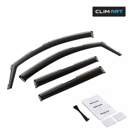 CLIM ART Extra Durable In-Channel Window Deflectors for Subaru Outback 20-23 Window Deflectors