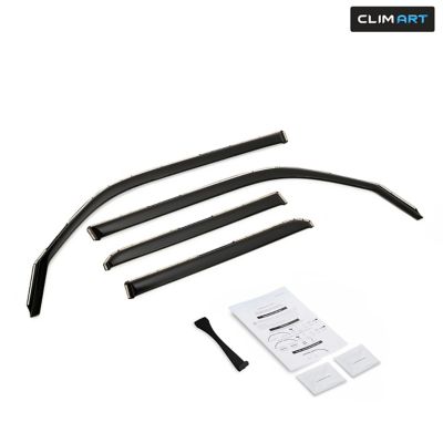 CLIM ART In-Channel Window Deflectors Extra Durable for Toyota 4Runner 10-23