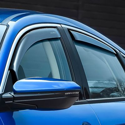 Image showing  In-Channel Window Deflectors Shatterproof for Honda Civic 16-21 Sedan, 4 pc.